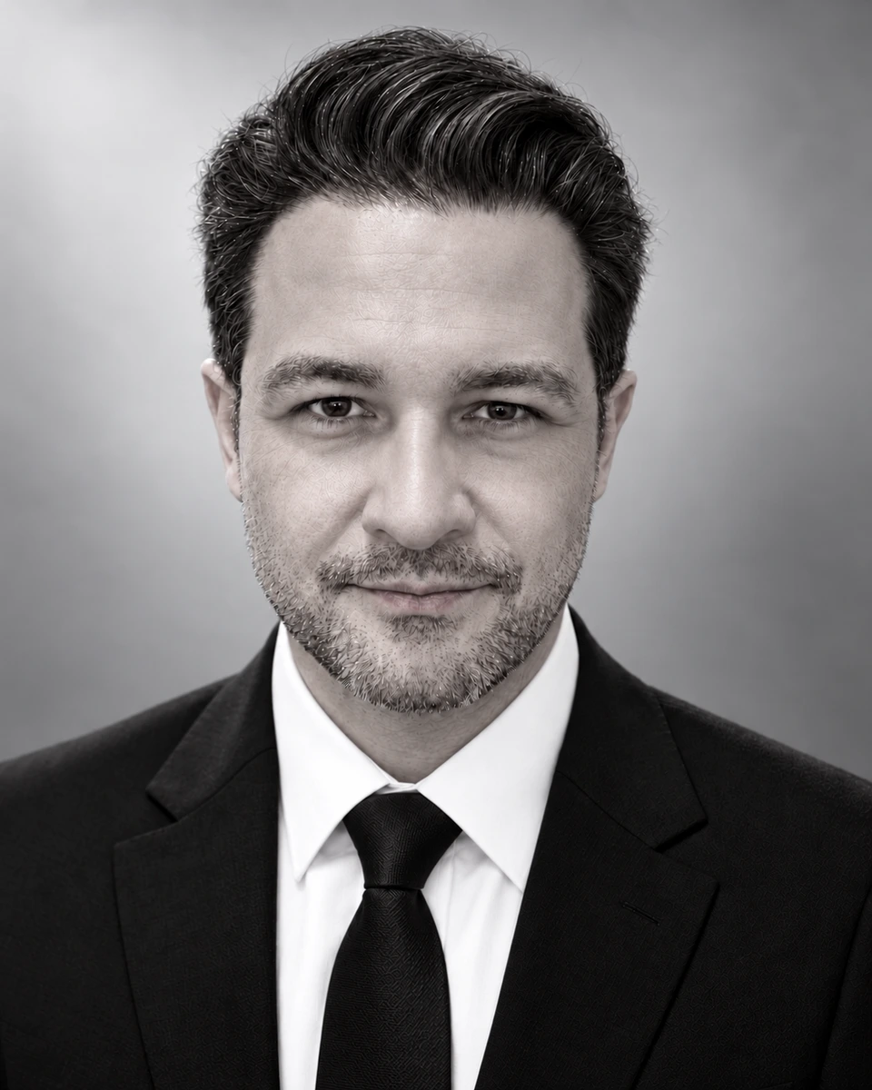 Retrato de Andrei Miranda